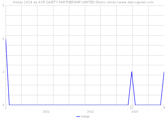 Visitas 2024 de AYR GAIETY PARTNERSHIP LIMITED (Reino Unido) 