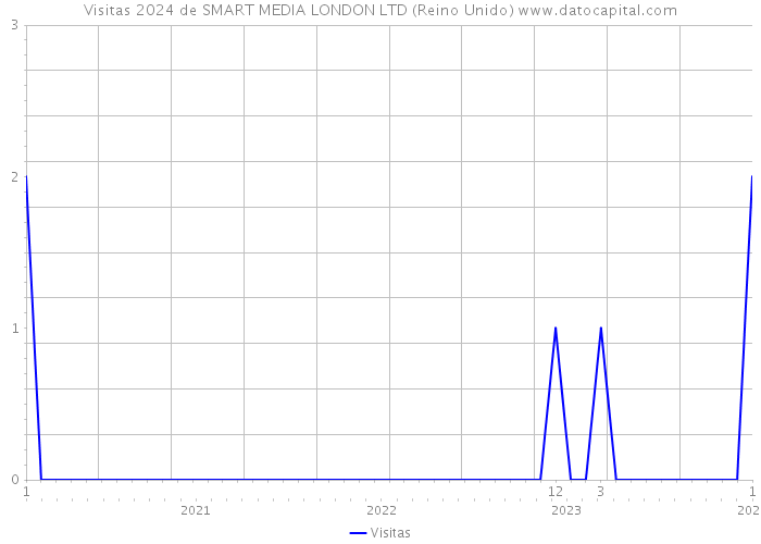 Visitas 2024 de SMART MEDIA LONDON LTD (Reino Unido) 