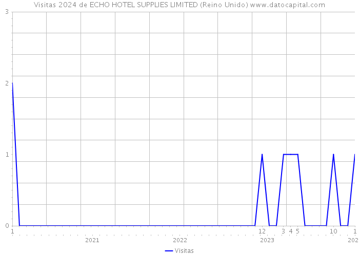 Visitas 2024 de ECHO HOTEL SUPPLIES LIMITED (Reino Unido) 