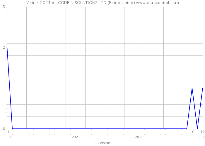 Visitas 2024 de CODEIN SOLUTIONS LTD (Reino Unido) 