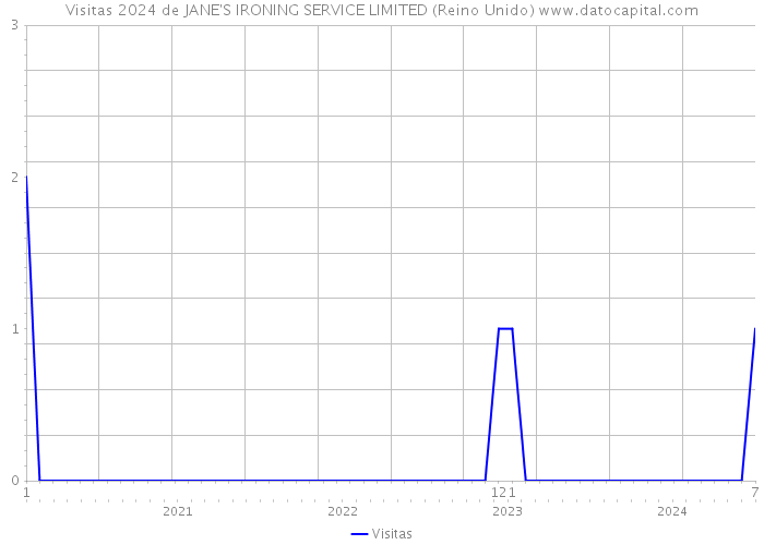 Visitas 2024 de JANE'S IRONING SERVICE LIMITED (Reino Unido) 