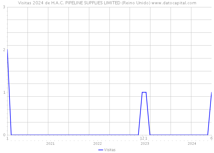 Visitas 2024 de H.A.C. PIPELINE SUPPLIES LIMITED (Reino Unido) 