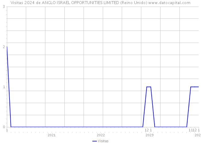 Visitas 2024 de ANGLO ISRAEL OPPORTUNITIES LIMITED (Reino Unido) 