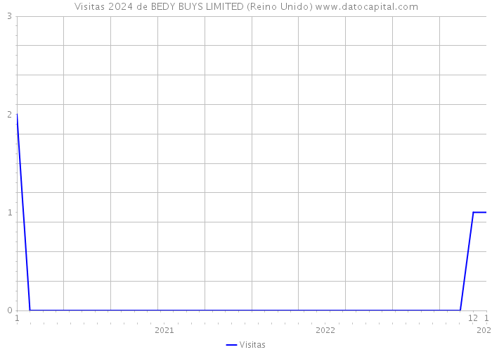 Visitas 2024 de BEDY BUYS LIMITED (Reino Unido) 