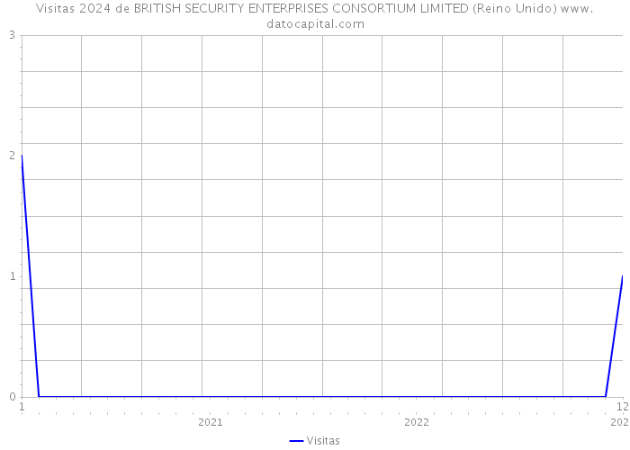 Visitas 2024 de BRITISH SECURITY ENTERPRISES CONSORTIUM LIMITED (Reino Unido) 