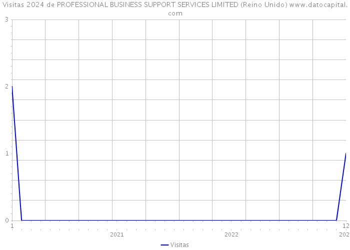 Visitas 2024 de PROFESSIONAL BUSINESS SUPPORT SERVICES LIMITED (Reino Unido) 