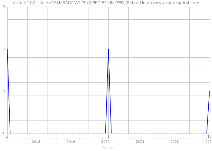 Visitas 2024 de AVON MEADOWS PROPERTIES LIMITED (Reino Unido) 