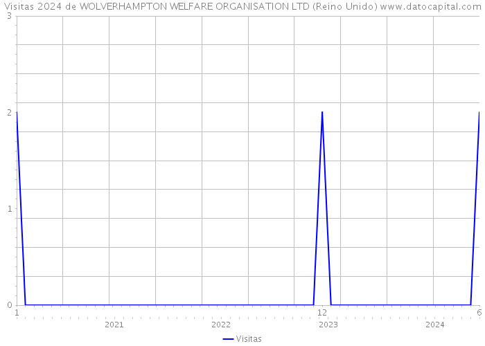 Visitas 2024 de WOLVERHAMPTON WELFARE ORGANISATION LTD (Reino Unido) 