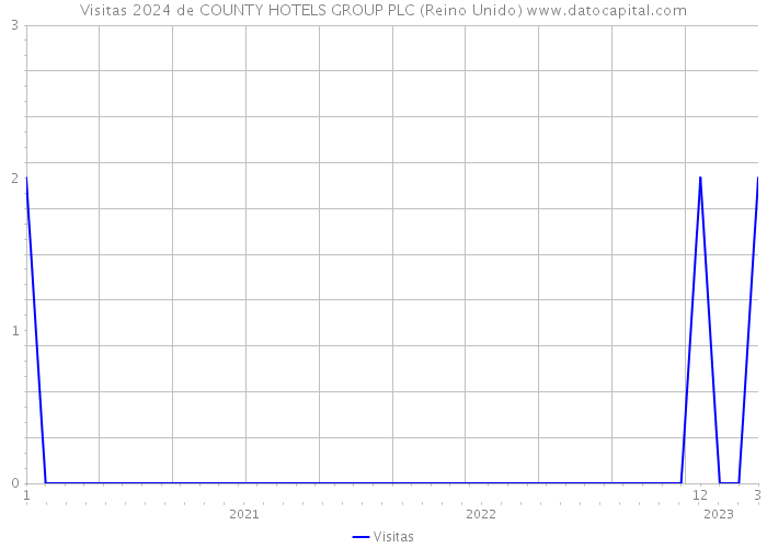 Visitas 2024 de COUNTY HOTELS GROUP PLC (Reino Unido) 