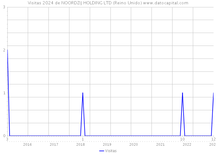 Visitas 2024 de NOORDZIJ HOLDING LTD (Reino Unido) 