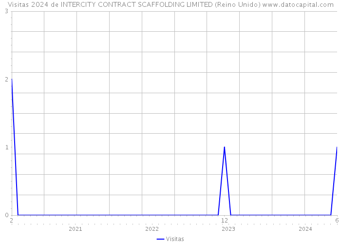 Visitas 2024 de INTERCITY CONTRACT SCAFFOLDING LIMITED (Reino Unido) 