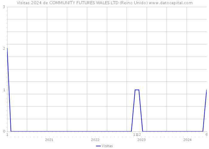 Visitas 2024 de COMMUNITY FUTURES WALES LTD (Reino Unido) 