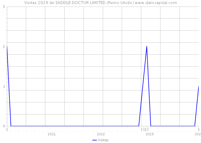 Visitas 2024 de SADDLE DOCTOR LIMITED (Reino Unido) 