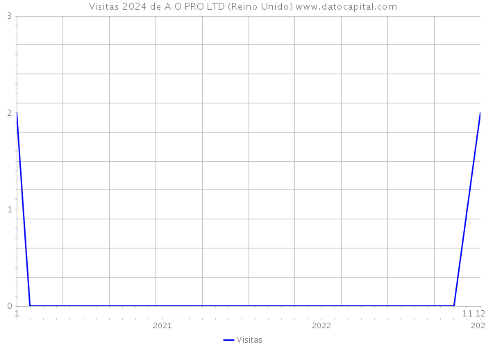 Visitas 2024 de A O PRO LTD (Reino Unido) 