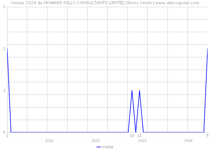 Visitas 2024 de HOWARD KELLY CONSULTANTS LIMITED (Reino Unido) 