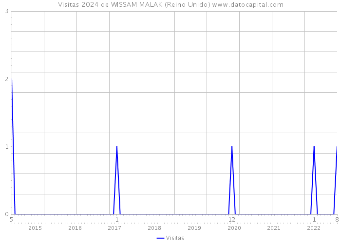 Visitas 2024 de WISSAM MALAK (Reino Unido) 