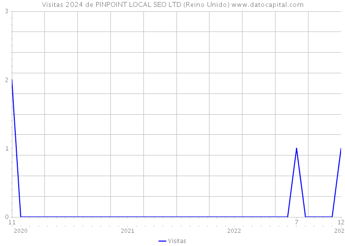 Visitas 2024 de PINPOINT LOCAL SEO LTD (Reino Unido) 