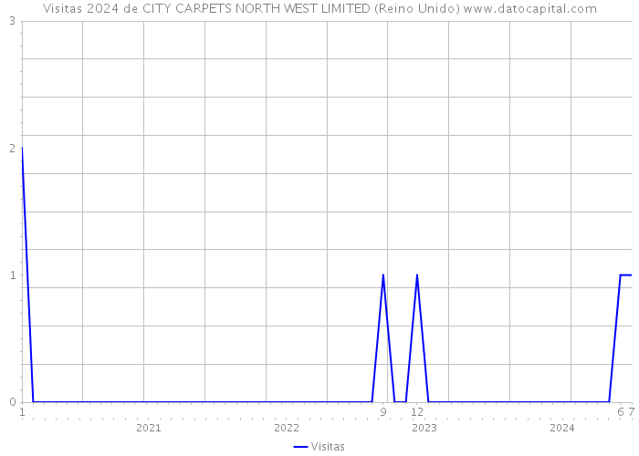 Visitas 2024 de CITY CARPETS NORTH WEST LIMITED (Reino Unido) 