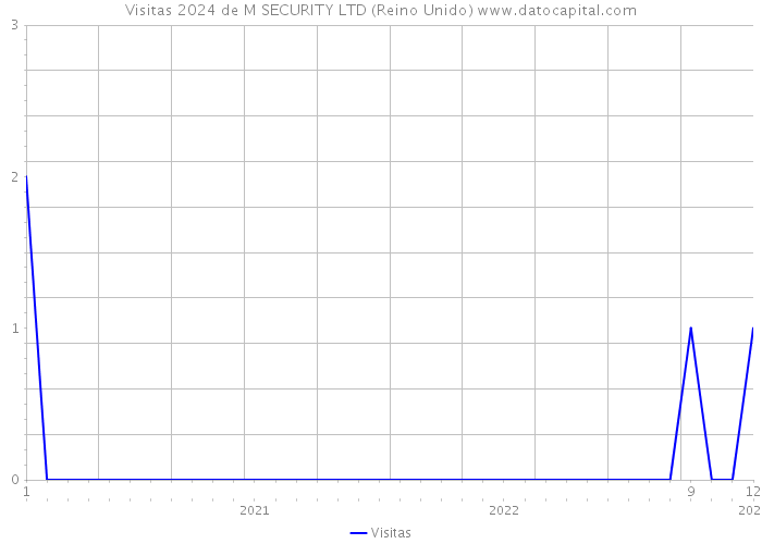 Visitas 2024 de M SECURITY LTD (Reino Unido) 