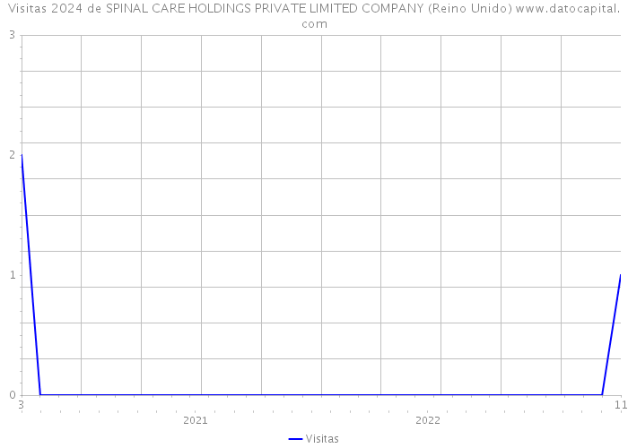 Visitas 2024 de SPINAL CARE HOLDINGS PRIVATE LIMITED COMPANY (Reino Unido) 