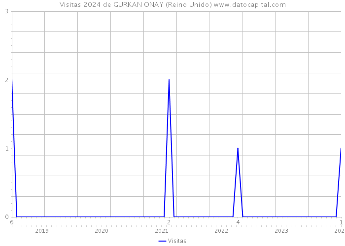 Visitas 2024 de GURKAN ONAY (Reino Unido) 