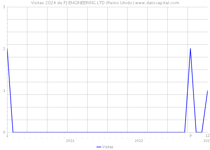 Visitas 2024 de PJ ENGINEERING LTD (Reino Unido) 