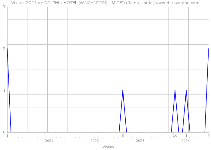 Visitas 2024 de DOLPHIN HOTEL (WINCANTON) LIMITED (Reino Unido) 