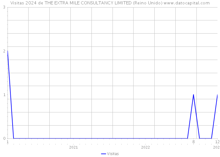 Visitas 2024 de THE EXTRA MILE CONSULTANCY LIMITED (Reino Unido) 