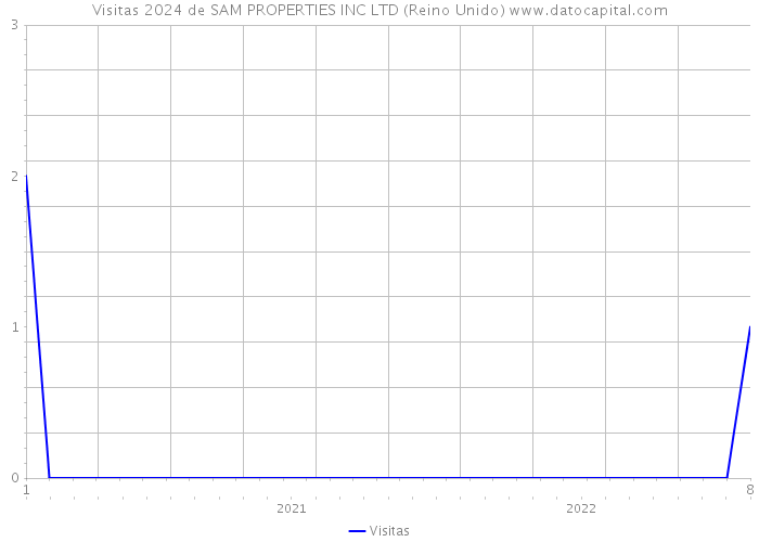 Visitas 2024 de SAM PROPERTIES INC LTD (Reino Unido) 