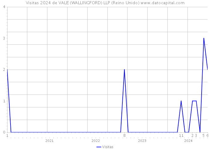 Visitas 2024 de VALE (WALLINGFORD) LLP (Reino Unido) 