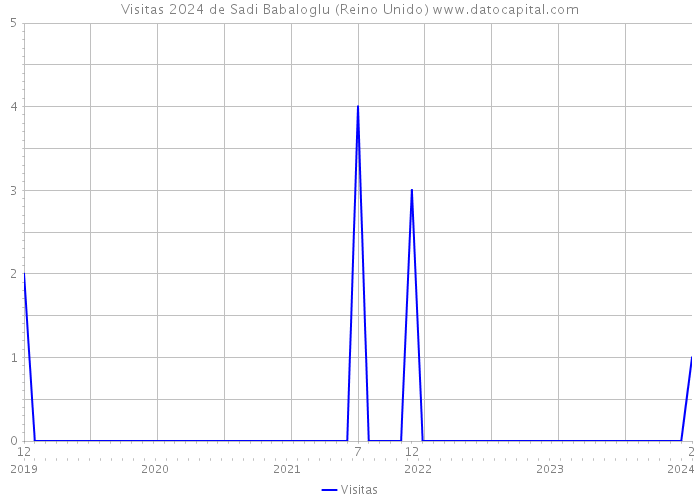 Visitas 2024 de Sadi Babaloglu (Reino Unido) 