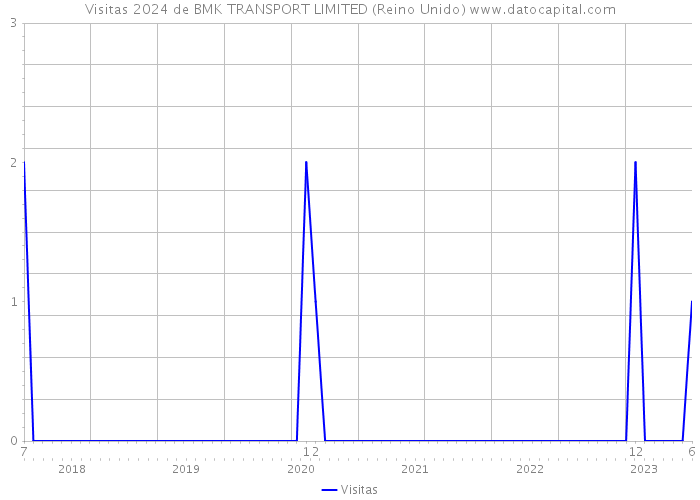 Visitas 2024 de BMK TRANSPORT LIMITED (Reino Unido) 