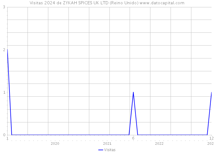 Visitas 2024 de ZYKAH SPICES UK LTD (Reino Unido) 