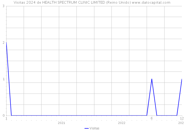 Visitas 2024 de HEALTH SPECTRUM CLINIC LIMITED (Reino Unido) 