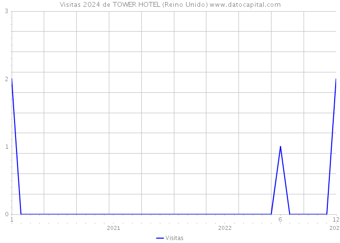 Visitas 2024 de TOWER HOTEL (Reino Unido) 