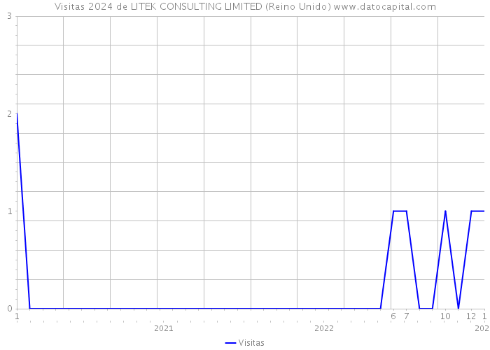 Visitas 2024 de LITEK CONSULTING LIMITED (Reino Unido) 