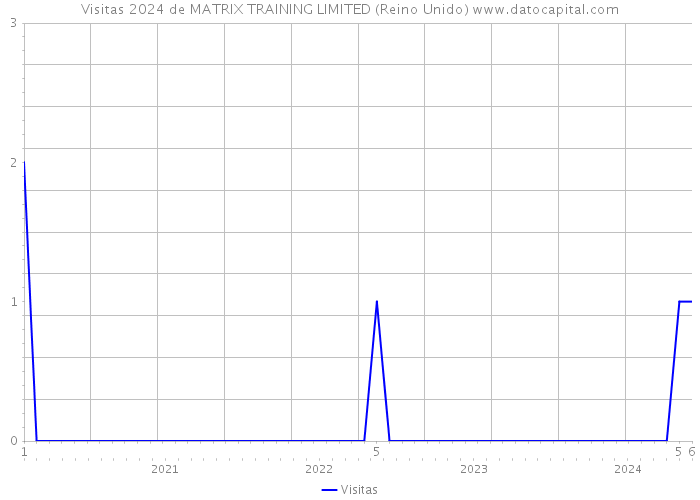 Visitas 2024 de MATRIX TRAINING LIMITED (Reino Unido) 