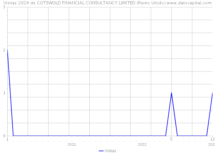 Visitas 2024 de COTSWOLD FINANCIAL CONSULTANCY LIMITED (Reino Unido) 