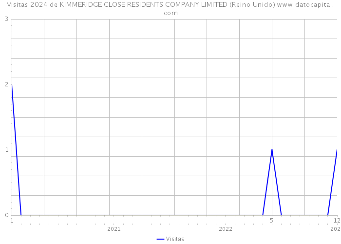 Visitas 2024 de KIMMERIDGE CLOSE RESIDENTS COMPANY LIMITED (Reino Unido) 