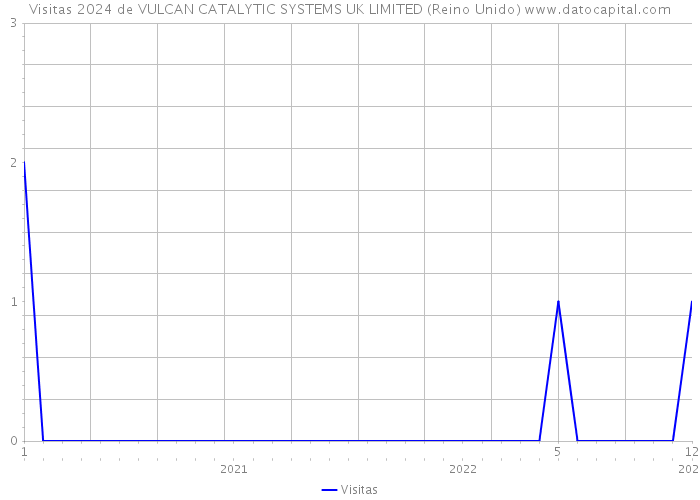 Visitas 2024 de VULCAN CATALYTIC SYSTEMS UK LIMITED (Reino Unido) 
