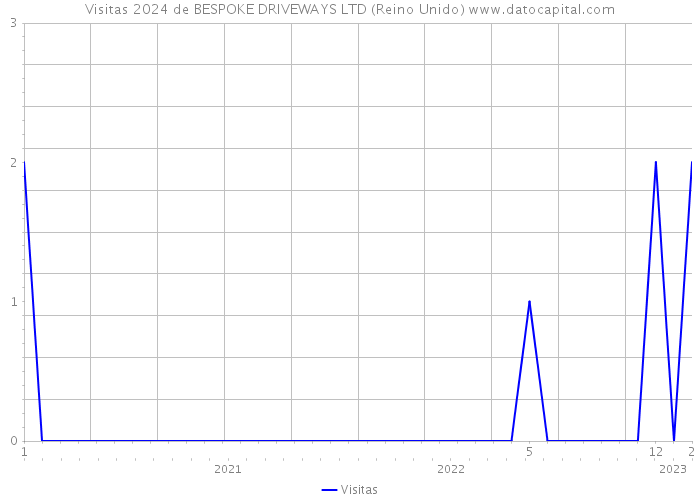 Visitas 2024 de BESPOKE DRIVEWAYS LTD (Reino Unido) 