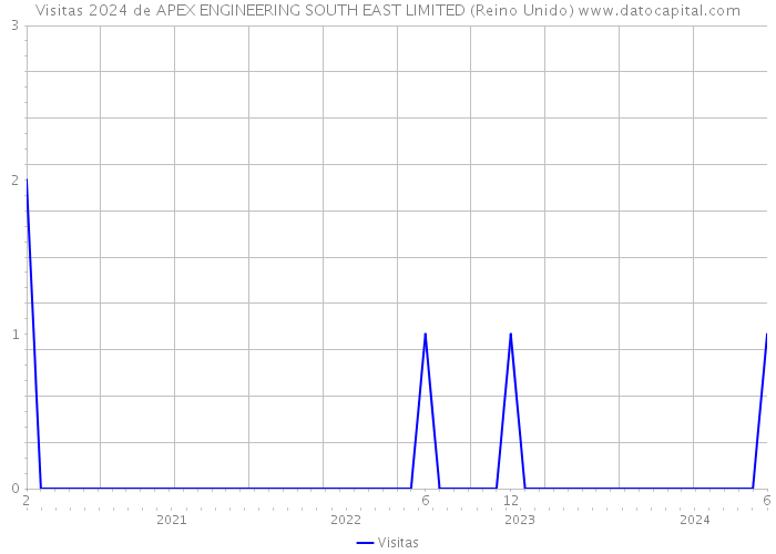 Visitas 2024 de APEX ENGINEERING SOUTH EAST LIMITED (Reino Unido) 