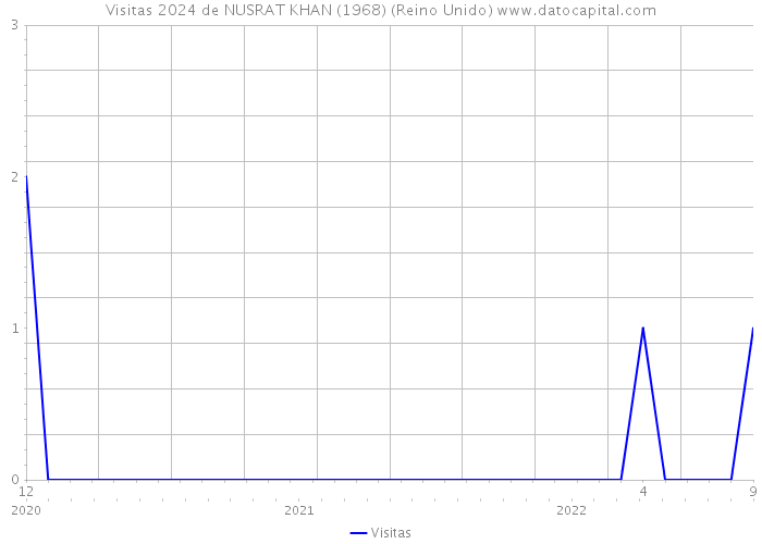 Visitas 2024 de NUSRAT KHAN (1968) (Reino Unido) 