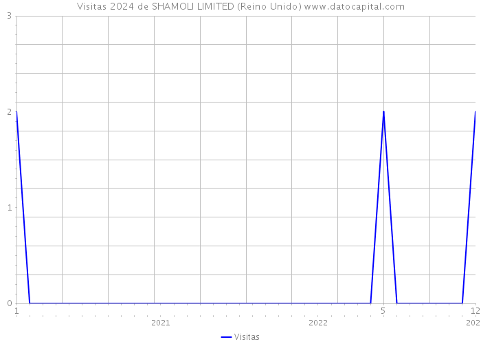 Visitas 2024 de SHAMOLI LIMITED (Reino Unido) 