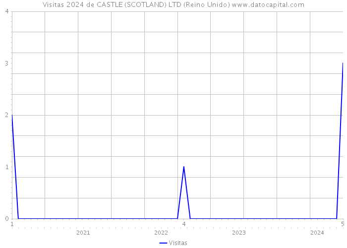 Visitas 2024 de CASTLE (SCOTLAND) LTD (Reino Unido) 