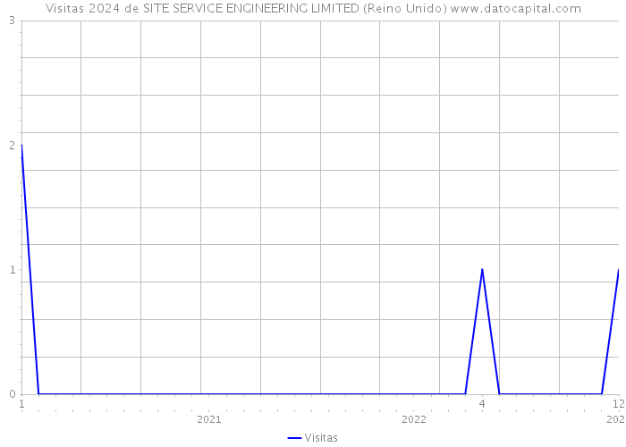 Visitas 2024 de SITE SERVICE ENGINEERING LIMITED (Reino Unido) 