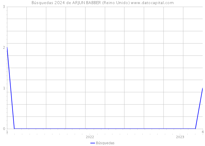 Búsquedas 2024 de ARJUN BABBER (Reino Unido) 