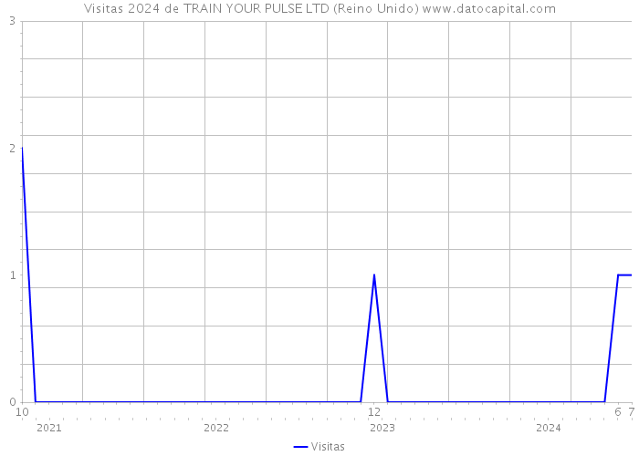 Visitas 2024 de TRAIN YOUR PULSE LTD (Reino Unido) 