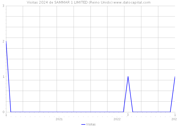 Visitas 2024 de SAMMAR 1 LIMITED (Reino Unido) 