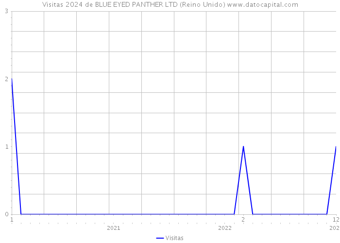 Visitas 2024 de BLUE EYED PANTHER LTD (Reino Unido) 